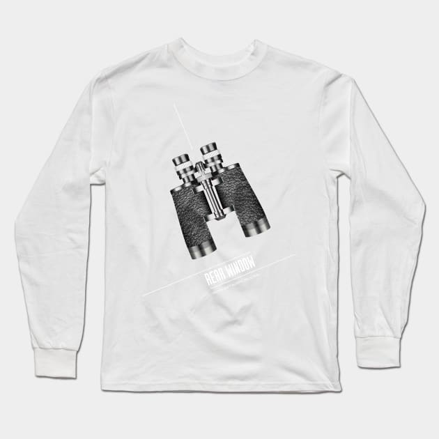 Rear Window - Alternative Movie Poster Long Sleeve T-Shirt by MoviePosterBoy